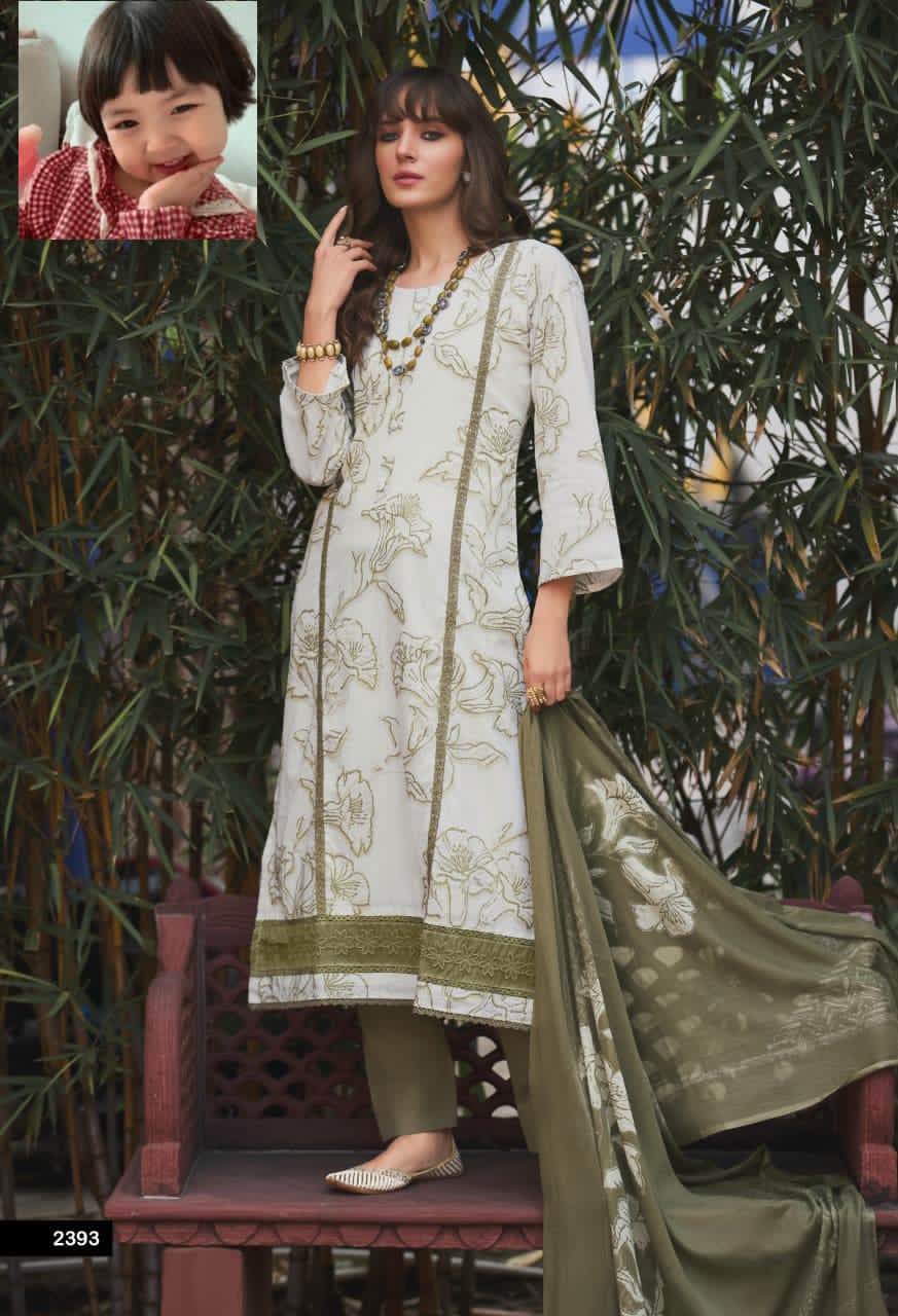 Subtle Charm Designer Cotton Suit
