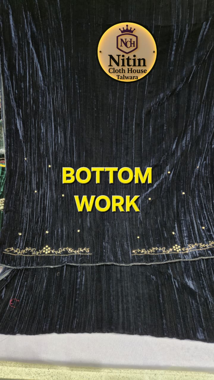 GOLD CRUSH VELVET SUIT