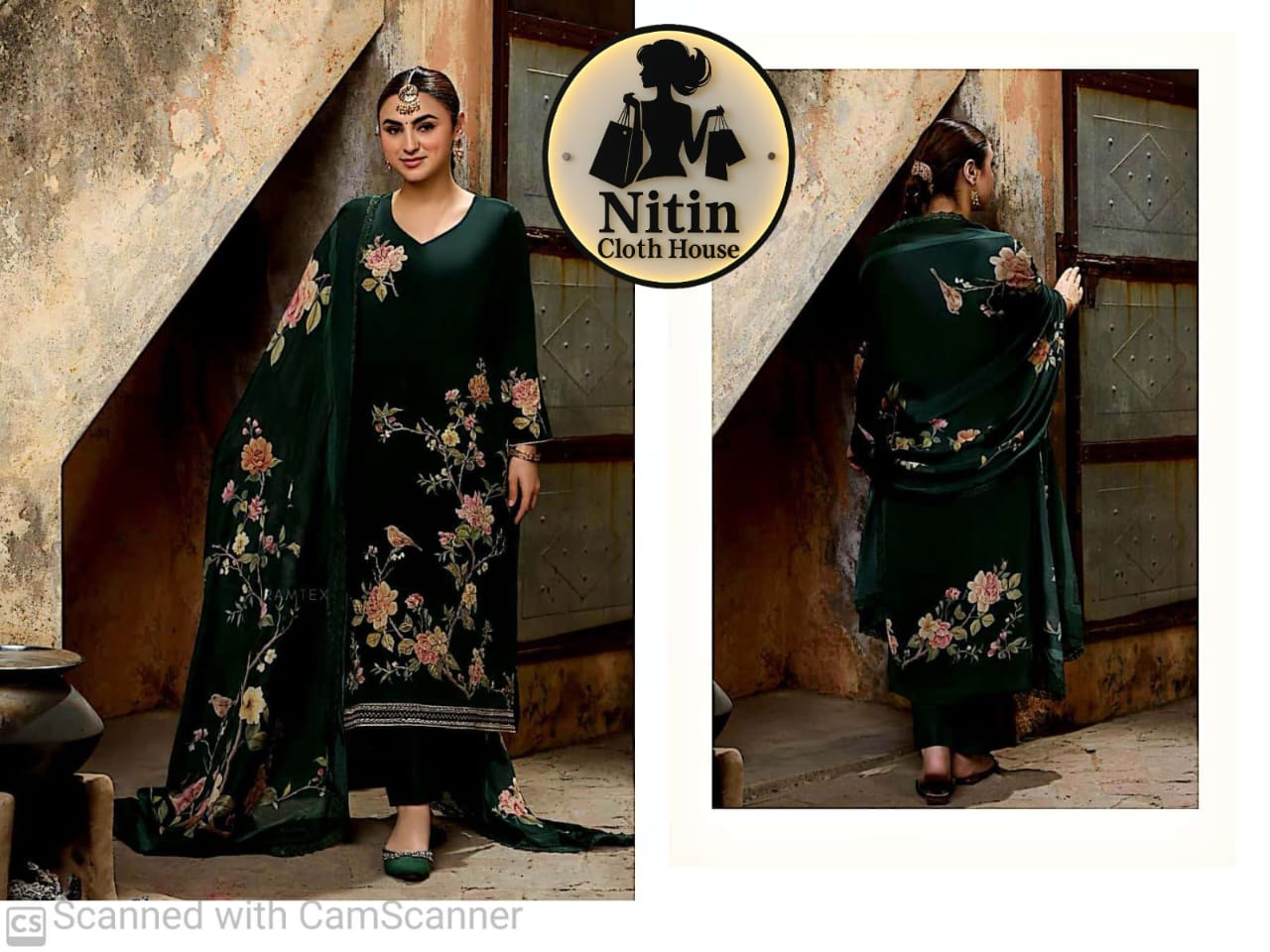 ✨ Premium & Exclusive Pure Crepe Suit ✨