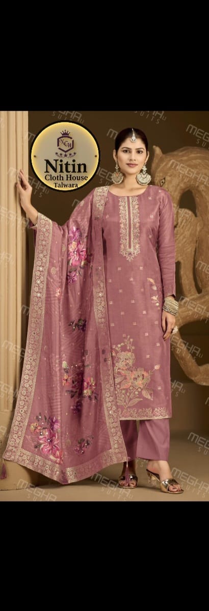 Blush Plum Kanjivaram Banarasi Elegance