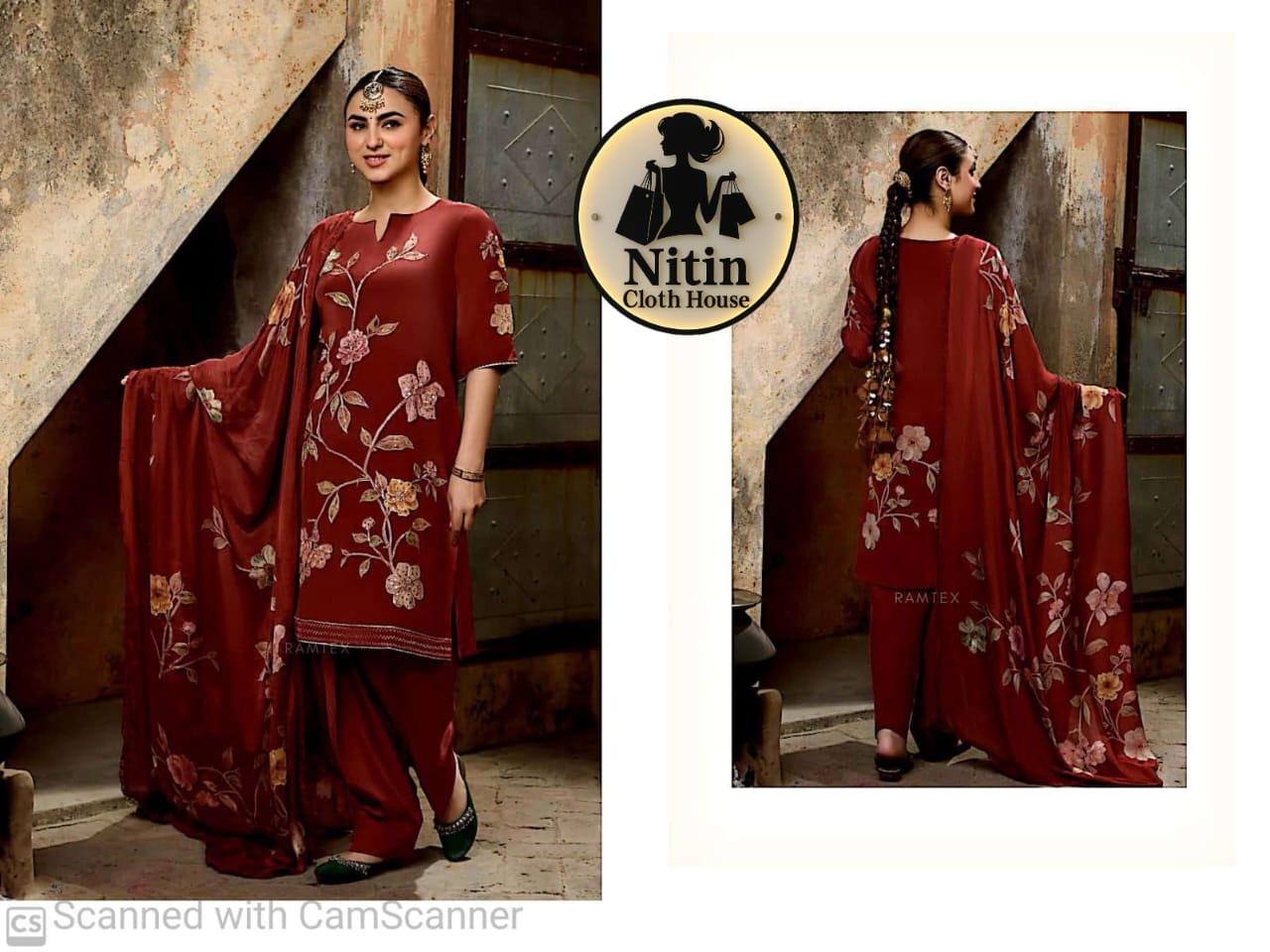 ✨ Premium & Exclusive Pure Crepe Suit ✨