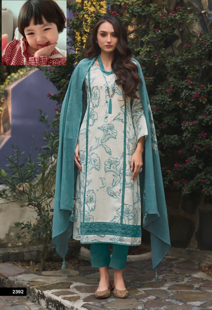 Subtle Charm Designer Cotton Suit
