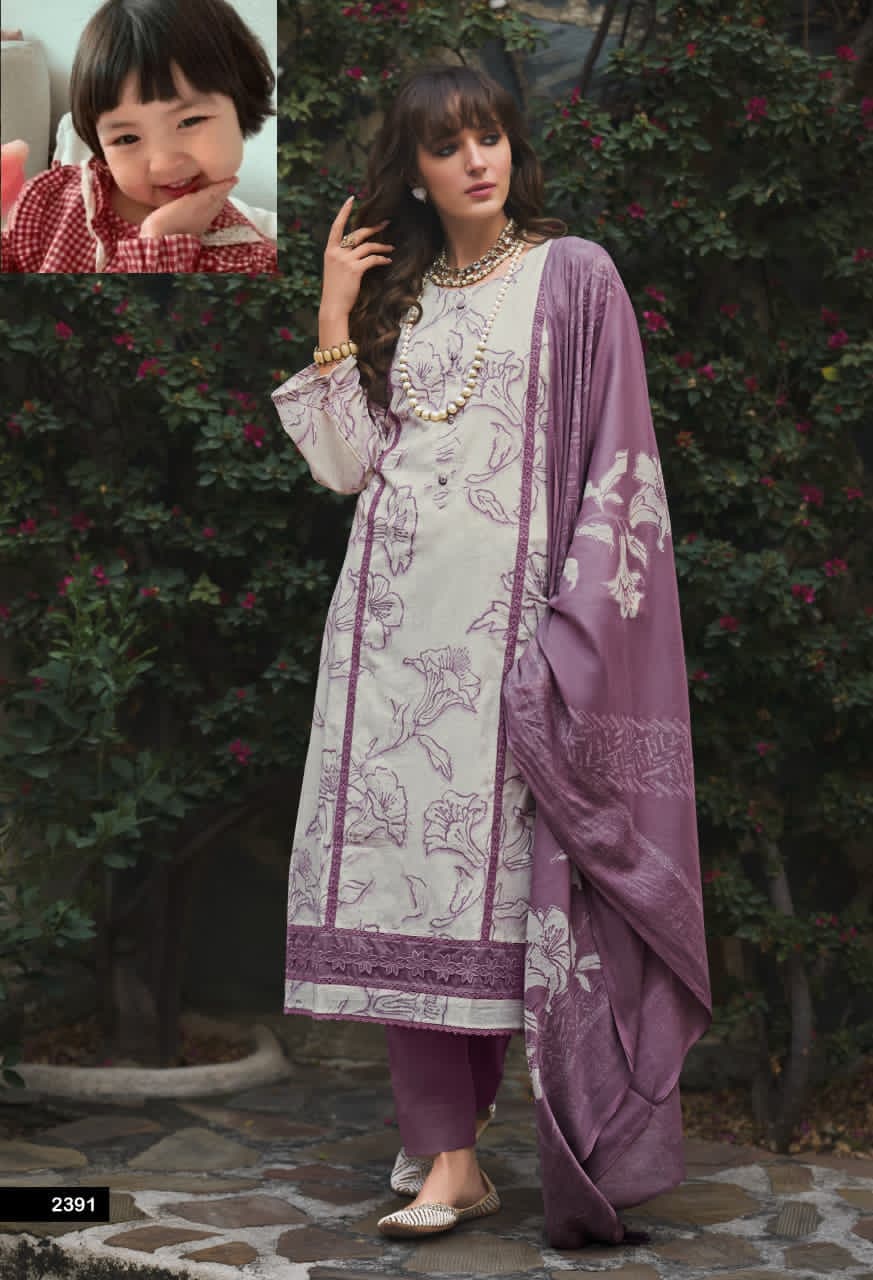 Subtle Charm Designer Cotton Suit
